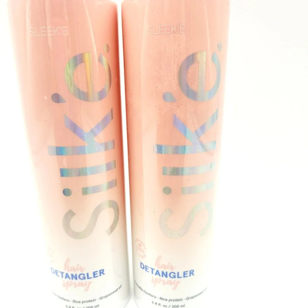 Silk'e Detangling Hair‎ Spray 6.8oz Each – Pack of 2 Leave-In Anti-Frizz